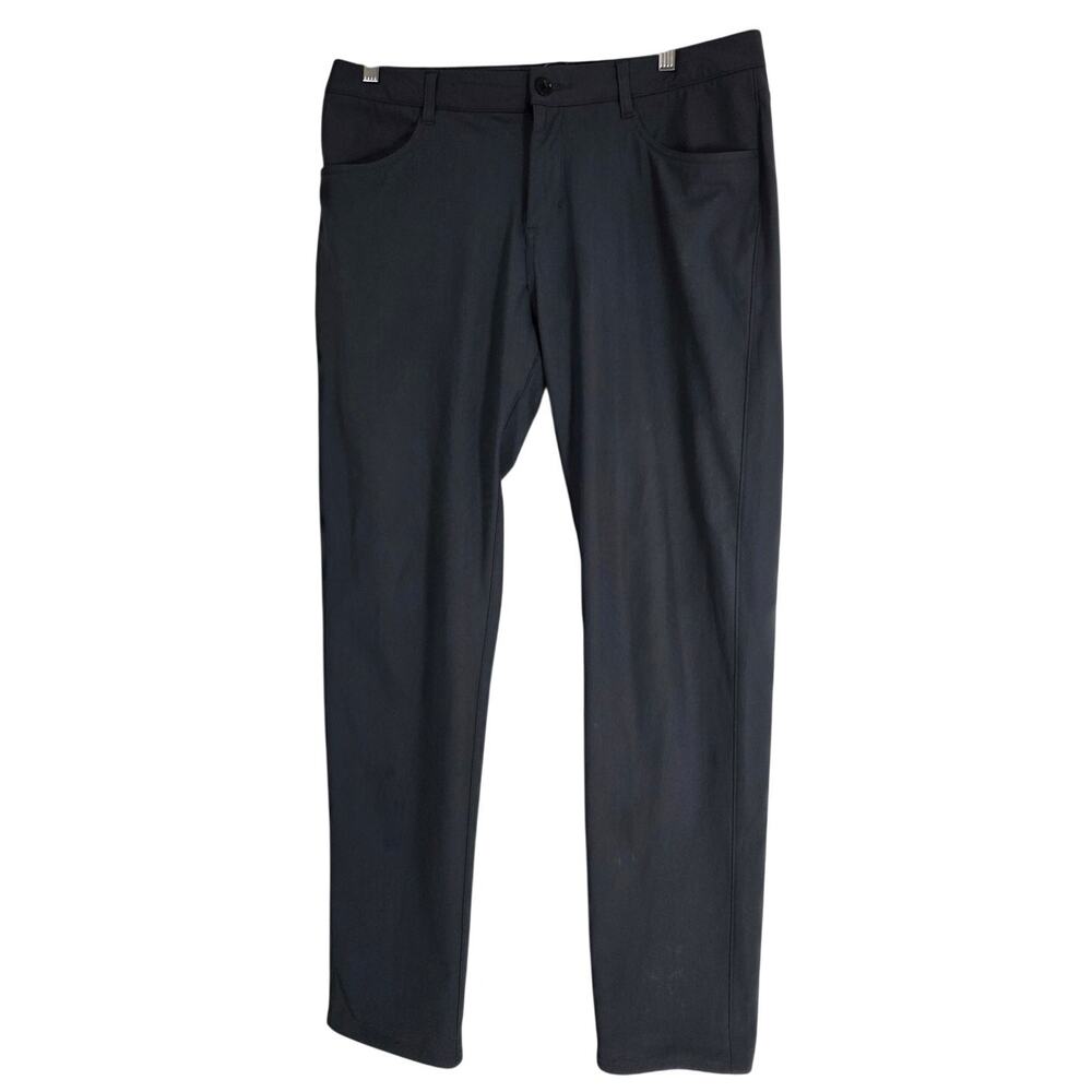 Vuori Meta Stretch Chino Pants Mens 34 Gray Athletic Casual Utility Office Work